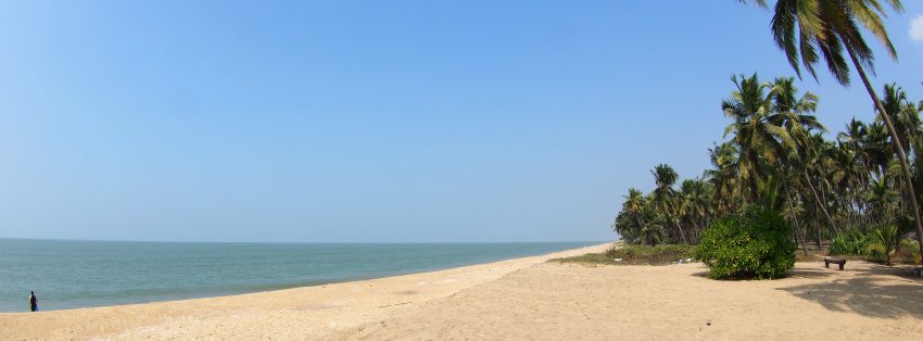 目の前に広がるアラビア海